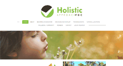 Desktop Screenshot of holisticapproachfdc.com
